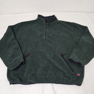 Outersport Men's Castleton Green Half Zip-Up Sweater Men's Large